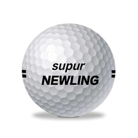 1 Pcs Golf Ball Brand GOG and Supur Newling Golf Balls Supur Long Distance Support Custom Logo