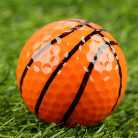 Novelty Colorful Sports Golf Balls Golf Game Strong Resilience Force Sports Practice Funny Balls Gift Indoor Outdoor