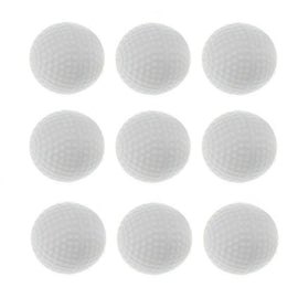 15pcs Durable Plastic Practice Hollow Indoor Golf Ball Hollow Golf Training Balls