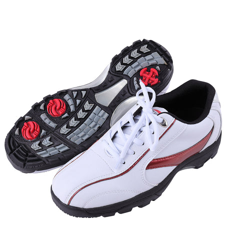 Professional Men's Golf Shoes Waterproof Breathable Golf Shoes Men Comfortable Non-Slip Activity Nails Outdoor Sneakers