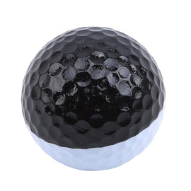 Golf Ball Rubber Hollow Out Sports Training Tennis Black White Golfball Round Practice Golf Accessories for Outdoor Play