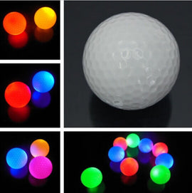 1Pc Color Flashing Glowing Electronic Golf Ball For Night Golfing  Wholesale