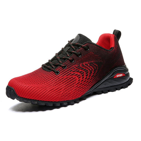 Men Spring Summer Golf Shoes Breathable Outdoor Athletic Sport Shoes Mens Golf Sneakers Black Red Big Size Golf Trainers for Men