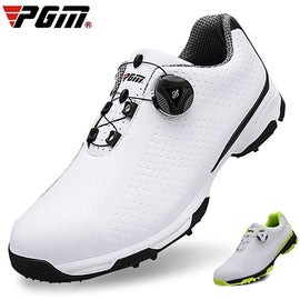 PGM golf shoes men sport sneakers waterproof microfiber breathable slip resistant anti-slip men's training man wear nail shoes