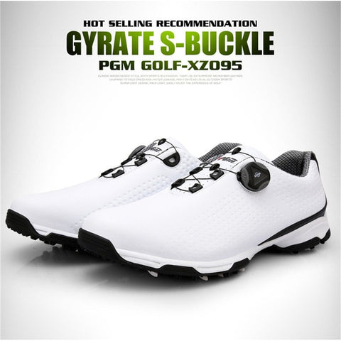 PGM golf shoes men sport sneakers waterproof microfiber breathable slip resistant anti-slip men's training man wear nail shoes