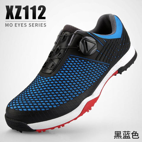 Free Shipping!MO EYES Men's Golf Shoes Sneakers Men's Sports Double Waterproof Shoes Super Soft Comfort High-end Spring Sneakers