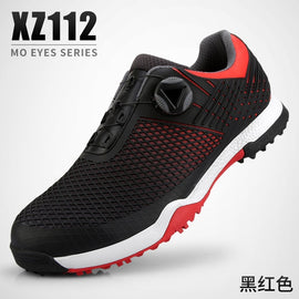 Free Shipping!MO EYES Men's Golf Shoes Sneakers Men's Sports Double Waterproof Shoes Super Soft Comfort High-end Spring Sneakers