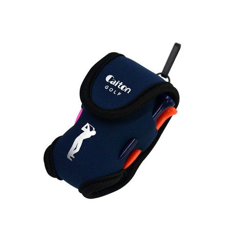 2019 Golf Small Pocket + Four Balls+2 Balls Tee Small Golf Waist Bag Ball Pocket Golf Tee Pouch Holder Neoprene Golf Ball Bag