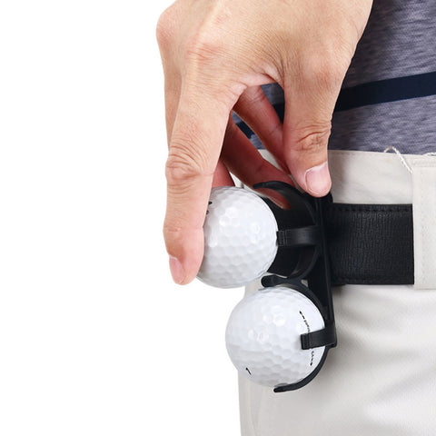 1pcs Hot Sale Durable Golf Ball Holder Clip Prop Golfing Sporting Training Accessory Plastic Black 2018 Newest 2018