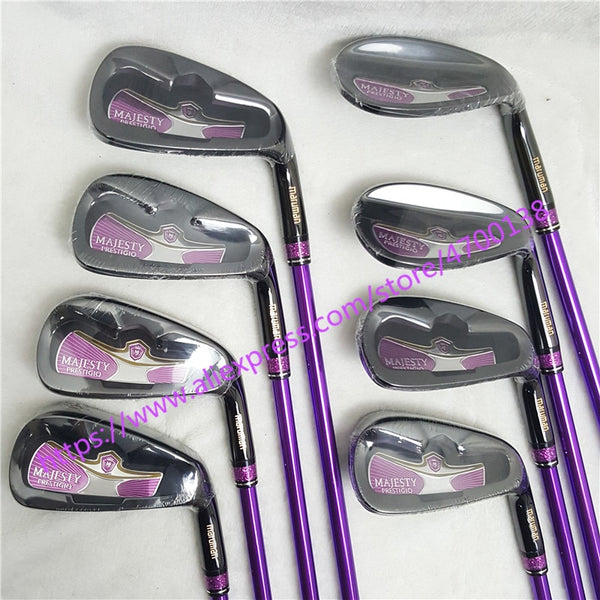 2019 Women Golf clubs Maruman Majesty Prestigio 9 Golf irons5-10 P.A.S Irons clubs Graphite shaft L flex headcover Free shipping